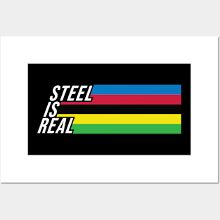 Steel is Real - Vintage Road bike Posters and Art